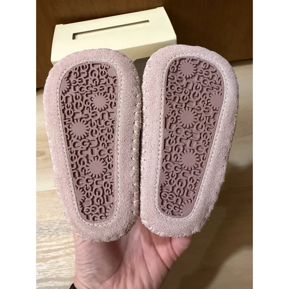 Ugg Cassie Flower Cactus Boot Pink Infant 6-12 Months Small With Box